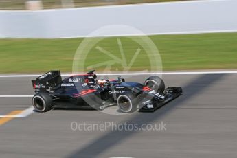 World © Octane Photographic Ltd. McLaren Honda MP4-31 – Stoffel Vandoorne. Wednesday 18th May 2016, F1 Spanish GP In-season testing, Circuit de Barcelona Catalunya, Spain. Digital Ref : 1556CB7D9651