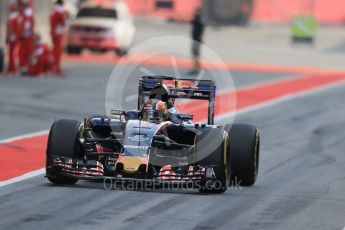 World © Octane Photographic Ltd. Scuderia Toro Rosso STR11 – Daniil Kvyat. Wednesday 18th May 2016, F1 Spanish GP In-season testing, Circuit de Barcelona Catalunya, Spain. Digital Ref : 1556LB1D0128