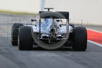 World © Octane Photographic Ltd. Mercedes AMG Petronas W07 Hybrid – Pascal Wehrlein. Wednesday 18th May 2016, F1 Spanish In-season testing, Circuit de Barcelona Catalunya, Spain. Digital Ref : 1556LB1D0156