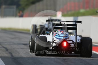 World © Octane Photographic Ltd. Williams Martini Racing, Williams Mercedes FW38 – Felipe Massa. Wednesday 18th May 2016, F1 Spanish GP In-season testing, Circuit de Barcelona Catalunya, Spain. Digital Ref : 1556LB1D0229