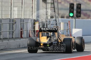 World © Octane Photographic Ltd. Renault Sport F1 Team RS16 – Kevin Magnussen. Wednesday 18th May 2016, F1 Spanish GP In-season testing, Circuit de Barcelona Catalunya, Spain. Digital Ref : 1556LB1D0406