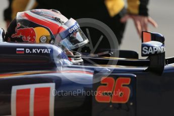 World © Octane Photographic Ltd. Scuderia Toro Rosso STR11 – Daniil Kvyat. Wednesday 18th May 2016, F1 Spanish GP In-season testing, Circuit de Barcelona Catalunya, Spain. Digital Ref : 1556LB1D0570