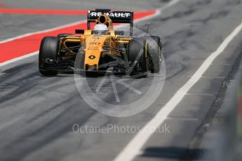 World © Octane Photographic Ltd. Renault Sport F1 Team RS16 – Kevin Magnussen. Wednesday 18th May 2016, F1 Spanish GP In-season testing, Circuit de Barcelona Catalunya, Spain. Digital Ref : 1556LB1D0728