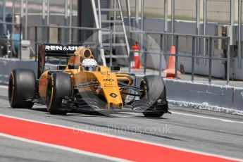 World © Octane Photographic Ltd. Renault Sport F1 Team RS16 – Kevin Magnussen. Wednesday 18th May 2016, F1 Spanish GP In-season testing, Circuit de Barcelona Catalunya, Spain. Digital Ref : 1556LB1D0924
