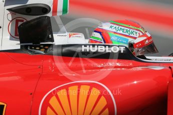 World © Octane Photographic Ltd. Scuderia Ferrari SF16-H – Antonio Fuoco. Wednesday 18th May 2016, F1 Spanish GP In-season testing, Circuit de Barcelona Catalunya, Spain. Digital Ref : 1556LB1D0989