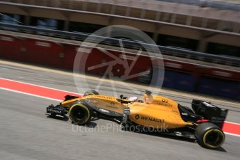 World © Octane Photographic Ltd. Renault Sport F1 Team RS16 – Kevin Magnussen. Wednesday 18th May 2016, F1 Spanish GP In-season testing, Circuit de Barcelona Catalunya, Spain. Digital Ref : 1556LB5D4991