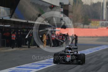 World © Octane Photographic Ltd. McLaren Honda MP4-31 – Fernando Alonso. Thursday 25th February 2016, F1 Winter testing, Circuit de Barcelona Catalunya, Spain, Day 4. Digital Ref : 1507LB1D1840