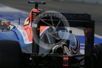 World © Octane Photographic Ltd. Manor Racing MRT05 – Rio Haryanto. Thursday 25th February 2016, F1 Winter testing, Circuit de Barcelona Catalunya, Spain, Day 4. Digital Ref : 1507LB1D1976