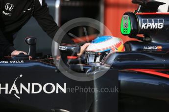 World © Octane Photographic Ltd. McLaren Honda MP4-31 – Fernando Alonso. Thursday 25th February 2016, F1 Winter testing, Circuit de Barcelona Catalunya, Spain, Day 4. Digital Ref : 1507LB1D1996