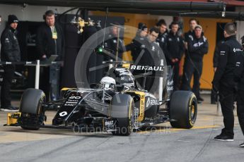 World © Octane Photographic Ltd. Renault Sport F1 Team RS16 – Kevin Magnussen. Thursday 25th February 2016, F1 Winter testing, Circuit de Barcelona Catalunya, Spain, Day 4. Digital Ref : 1507LB1D2012
