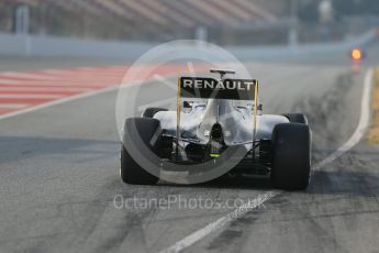 World © Octane Photographic Ltd. Renault Sport F1 Team RS16 – Kevin Magnussen. Thursday 25th February 2016, F1 Winter testing, Circuit de Barcelona Catalunya, Spain, Day 4. Digital Ref : 1507LB1D2113