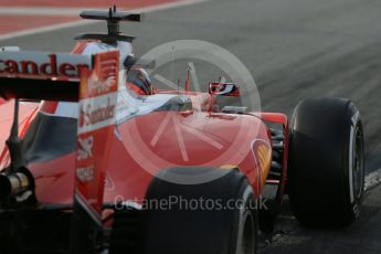 World © Octane Photographic Ltd. Scuderia Ferrari SF16-H – Kimi Raikkonen. Thursday 25th February 2016, F1 Winter testing, Circuit de Barcelona Catalunya, Spain, Day 4. Digital Ref : 1507LB1D2436