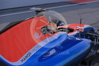 World © Octane Photographic Ltd. Manor Racing MRT05 – Rio Haryanto. Thursday 25th February 2016, F1 Winter testing, Circuit de Barcelona Catalunya, Spain, Day 4. Digital Ref : 1507LB1D2479