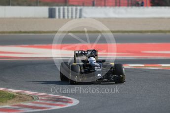 World © Octane Photographic Ltd. Renault Sport F1 Team RS16 – Kevin Magnussen. Thursday 25th February 2016, F1 Winter testing, Circuit de Barcelona Catalunya, Spain, Day 4. Digital Ref : 1507LB1D2592