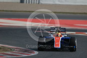 World © Octane Photographic Ltd. Manor Racing MRT05 – Rio Haryanto. Thursday 25th February 2016, F1 Winter testing, Circuit de Barcelona Catalunya, Spain, Day 4. Digital Ref : 1507LB1D2775