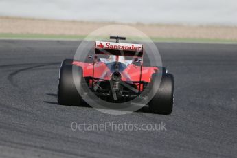 World © Octane Photographic Ltd. Scuderia Ferrari SF16-H – Kimi Raikkonen. Thursday 25th February 2016, F1 Winter testing, Circuit de Barcelona Catalunya, Spain, Day 4. Digital Ref : 1507LB1D2790