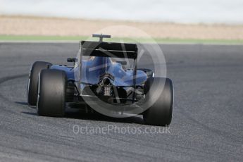 World © Octane Photographic Ltd. Scuderia Toro Rosso STR11 – Max Verstappen. Thursday 25th February 2016, F1 Winter testing, Circuit de Barcelona Catalunya, Spain, Day 4. Digital Ref : 1507LB1D2797