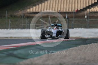 World © Octane Photographic Ltd. Mercedes AMG Petronas F1 W07 Hybrid – Lewis Hamilton. Thursday 25th February 2016, F1 Winter testing, Circuit de Barcelona Catalunya, Spain, Day 4. Digital Ref : 1507LB1D2881