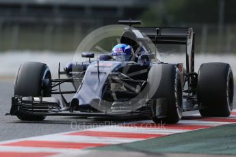 World © Octane Photographic Ltd. Scuderia Toro Rosso STR11 – Max Verstappen. Thursday 25th February 2016, F1 Winter testing, Circuit de Barcelona Catalunya, Spain, Day 4. Digital Ref : 1507LB1D3069