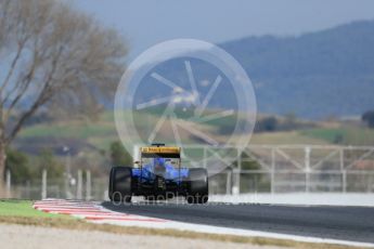 World © Octane Photographic Ltd. Sauber F1 Team C34 – Felipe Nasr. Thursday 25th February 2016, F1 Winter testing, Circuit de Barcelona Catalunya, Spain, Day 4. Digital Ref : 1507LB1D3710