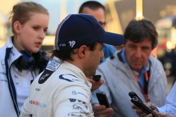 World © Octane Photographic Ltd. Williams Martini Racing, Williams Mercedes FW38 – Felipe Massa. Thursday 25th February 2016, F1 Winter testing, Circuit de Barcelona Catalunya, Spain, Day 4. Digital Ref : 1507LB1D3848