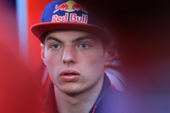 World © Octane Photographic Ltd. Scuderia Toro Rosso STR11 – Max Verstappen. Thursday 25th February 2016, F1 Winter testing, Circuit de Barcelona Catalunya, Spain, Day 4. Digital Ref : 1507LB1D3858