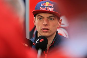 World © Octane Photographic Ltd. Scuderia Toro Rosso STR11 – Max Verstappen. Thursday 25th February 2016, F1 Winter testing, Circuit de Barcelona Catalunya, Spain, Day 4. Digital Ref : 1507LB1D3860