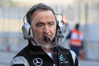 World © Octane Photographic Ltd. Mercedes AMG Petronas F1 Team - Paddy Lowe . Thursday 25th February 2016, F1 Winter testing, Circuit de Barcelona Catalunya, Spain, Day 4. Digital Ref : 1507LB1L0682