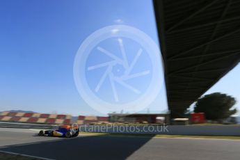 World © Octane Photographic Ltd. Sauber F1 Team C34 – Felipe Nasr. Thursday 25th February 2016, F1 Winter testing, Circuit de Barcelona Catalunya, Spain, Day 4. Digital Ref : 1507LB5D8520