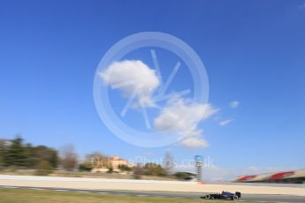 World © Octane Photographic Ltd. Scuderia Toro Rosso STR11 – Max Verstappen. Thursday 25th February 2016, F1 Winter testing, Circuit de Barcelona Catalunya, Spain, Day 4. Digital Ref : 1507LB5D8557