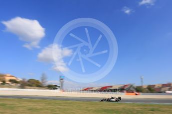 World © Octane Photographic Ltd. Sahara Force India VJM09 - Alfonso Celis. Thursday 25th February 2016, F1 Winter testing, Circuit de Barcelona Catalunya, Spain, Day 4. Digital Ref : 1507LB5D8564