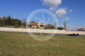 World © Octane Photographic Ltd. Scuderia Toro Rosso STR11 – Max Verstappen. Thursday 25th February 2016, F1 Winter testing, Circuit de Barcelona Catalunya, Spain, Day 4. Digital Ref : 1507LB5D8593