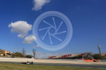 World © Octane Photographic Ltd. Sahara Force India VJM09 - Alfonso Celis. Thursday 25th February 2016, F1 Winter testing, Circuit de Barcelona Catalunya, Spain, Day 4. Digital Ref : 1507LB5D8606