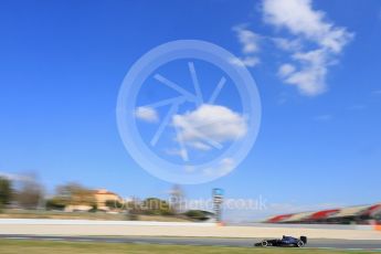 World © Octane Photographic Ltd. Scuderia Toro Rosso STR11 – Max Verstappen. Thursday 25th February 2016, F1 Winter testing, Circuit de Barcelona Catalunya, Spain, Day 4. Digital Ref : 1507LB5D8683