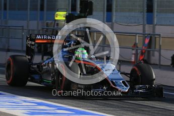 World © Octane Photographic Ltd. Sahara Force India VJM09 - Nico Hulkenberg. Tuesday 1st March 2016, F1 Winter testing, Circuit de Barcelona Catalunya, Spain, Day 5. Digital Ref : 1508LB1D4099