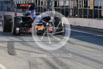 World © Octane Photographic Ltd. Red Bull Racing-TAG Heuer RB12 – Daniil Kvyat. Tuesday 1st March 2016, F1 Winter testing, Circuit de Barcelona Catalunya, Spain, Day 5. Digital Ref : 1508LB1D4109