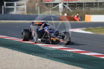 World © Octane Photographic Ltd. Red Bull Racing-TAG Heuer RB12 – Daniil Kvyat. Tuesday 1st March 2016, F1 Winter testing, Circuit de Barcelona Catalunya, Spain, Day 5. Digital Ref : 1508LB1D4312