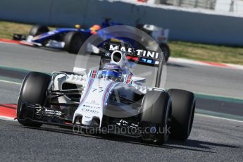 World © Octane Photographic Ltd. Williams Martini Racing, Williams Mercedes FW38 – Valtteri Bottas. Tuesday 1st March 2016, F1 Winter testing, Circuit de Barcelona Catalunya, Spain, Day 5. Digital Ref : 1508LB1D4422