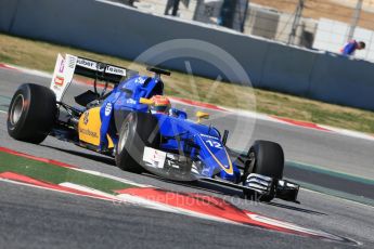 World © Octane Photographic Ltd. Sauber F1 Team C35 – Felipe Nasr. Tuesday 1st March 2016, F1 Winter testing, Circuit de Barcelona Catalunya, Spain, Day 5. Digital Ref : 1508LB1D4463