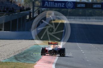 World © Octane Photographic Ltd. Red Bull Racing-TAG Heuer RB12 – Daniil Kvyat. Tuesday 1st March 2016, F1 Winter testing, Circuit de Barcelona Catalunya, Spain, Day 5. Digital Ref : 1508LB1D4693