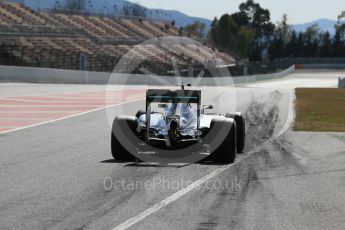 World © Octane Photographic Ltd. Mercedes AMG Petronas W07 Hybrid – Lewis Hamilton. Tuesday 1st March 2016, F1 Winter testing, Circuit de Barcelona Catalunya, Spain, Day 5. Digital Ref : 1508LB1D4925