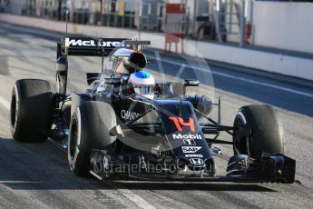 World © Octane Photographic Ltd. McLaren Honda MP4-31 – Fernando Alonso. Tuesday 1st March 2016, F1 Winter testing, Circuit de Barcelona Catalunya, Spain, Day 5. Digital Ref : 1508LB5D8939