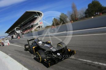 World © Octane Photographic Ltd. Renault Sport F1 Team RS16 – Kevin Magnussen. Tuesday 1st March 2016, F1 Winter testing, Circuit de Barcelona Catalunya, Spain, Day 5. Digital Ref : 1508LB5D9179