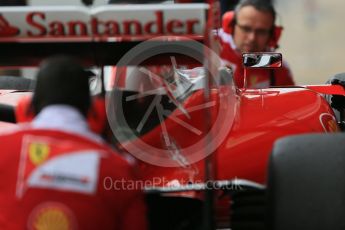 World © Octane Photographic Ltd. Scuderia Ferrari SF16-H – Sebastian Vettel. Wednesday 2nd March 2016, F1 Winter testing, Circuit de Barcelona Catalunya, Spain, Day 6 Digital Ref : 1509LB1D5328