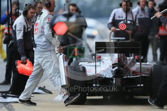 World © Octane Photographic Ltd. Haas F1 Team VF-16 - Esteban Gutierrez. Wednesday 2nd March 2016, F1 Winter testing, Circuit de Barcelona Catalunya, Spain, Day 6. Digital Ref : 1509LB1D5349