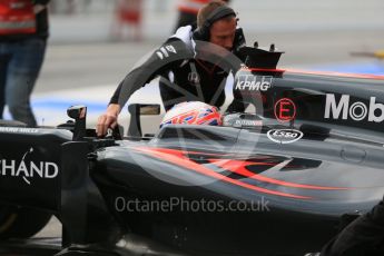 World © Octane Photographic Ltd. McLaren Honda MP4-31 – Jenson Button. Wednesday 2nd March 2016, F1 Winter testing, Circuit de Barcelona Catalunya, Spain, Day 6. Digital Ref : 1509LB1D5372