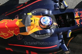World © Octane Photographic Ltd. Red Bull Racing-TAG Heuer RB12 - Daniel Ricciardo. Wednesday 2nd March 2016, F1 Winter testing, Circuit de Barcelona Catalunya, Spain, Day 6. Digital Ref : 1509LB1D5774
