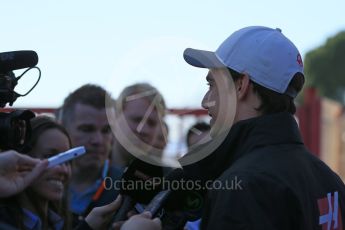 World © Octane Photographic Ltd. Haas F1 Team - Esteban Gutierrez. Wednesday 2nd March 2016, F1 Winter testing, Circuit de Barcelona Catalunya, Spain, Day 6. Digital Ref : 1509LB1D5803