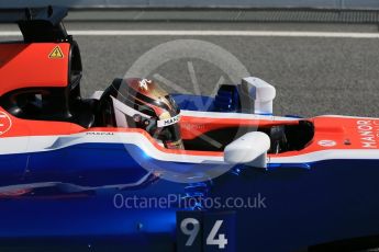 World © Octane Photographic Ltd. Manor Racing MRT05 - Pascal Wehrlein Wednesday 2nd March 2016, F1 Winter testing, Circuit de Barcelona Catalunya, Spain, Day 6. Digital Ref : 1509LB1D5844