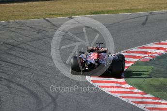 World © Octane Photographic Ltd. Scuderia Toro Rosso STR11 – Carlos Sainz. Wednesday 2nd March 2016, F1 Winter testing, Circuit de Barcelona Catalunya, Spain, Day 6. Digital Ref : 1509LB1D5894